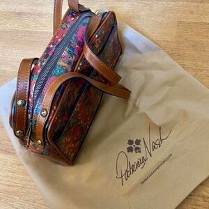 Patricia Nash Leather Floral handbag